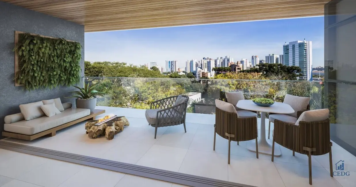 Foto 6 de Apartamento com 3 quartos à venda, 190m2 em Cabral, Curitiba - PR