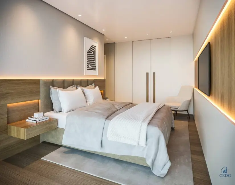 Foto 9 de Apartamento com 3 quartos à venda, 190m2 em Cabral, Curitiba - PR