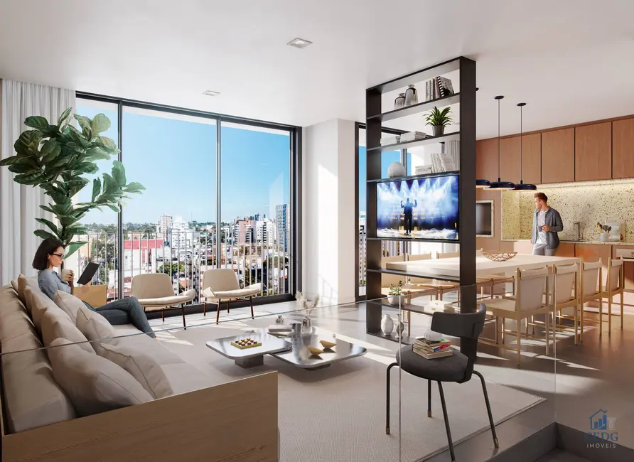 Apartamento com 2 quartos à venda, 108m2 em Batel, Curitiba - PR - imagem 4 Foto 4 de Apartamento com 2 quartos à venda, 108m2 em Batel, Curitiba - PR