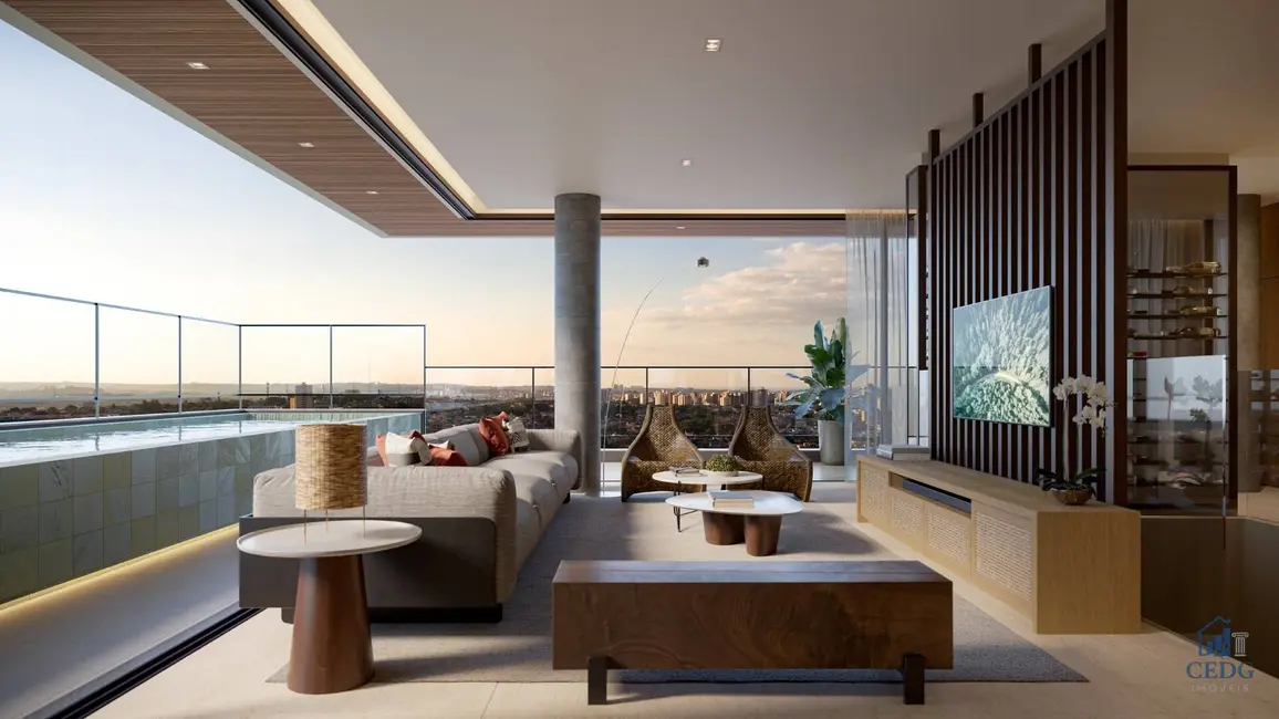 Foto 7 de Apartamento com 3 quartos à venda, 192m2 em Mercês, Curitiba - PR