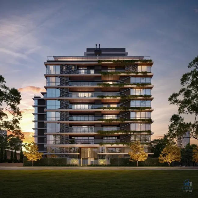 Foto 2 de Apartamento com 3 quartos à venda, 192m2 em Mercês, Curitiba - PR