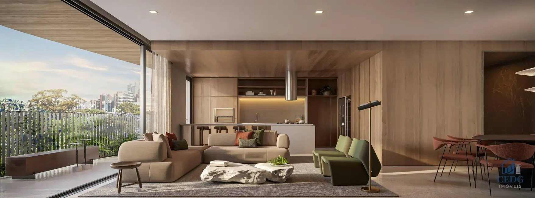 Apartamento com 3 quartos à venda, 200m2 em Batel, Curitiba - PR - imagem 3 Foto 3 de Apartamento com 3 quartos à venda, 200m2 em Batel, Curitiba - PR