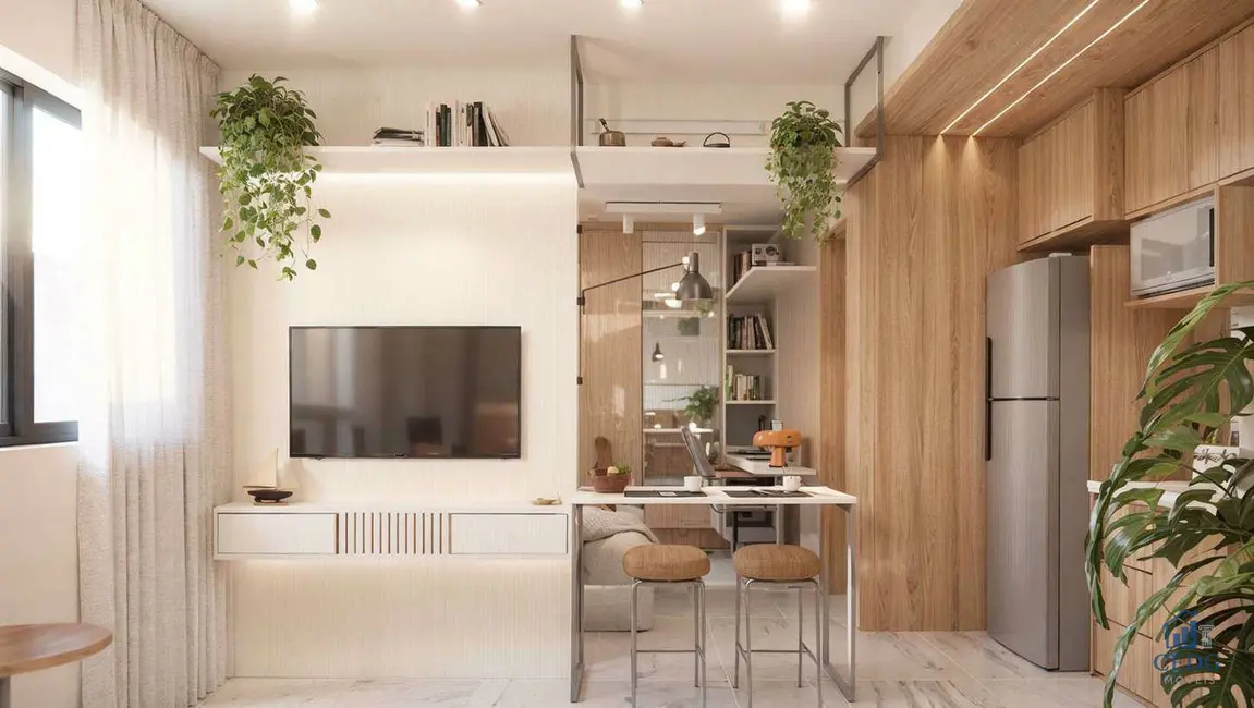 Apartamento com 1 quarto à venda, 22m2 em Boqueirão, Curitiba - PR - imagem 3 Foto 3 de Apartamento com 1 quarto à venda, 22m2 em Boqueirão, Curitiba - PR