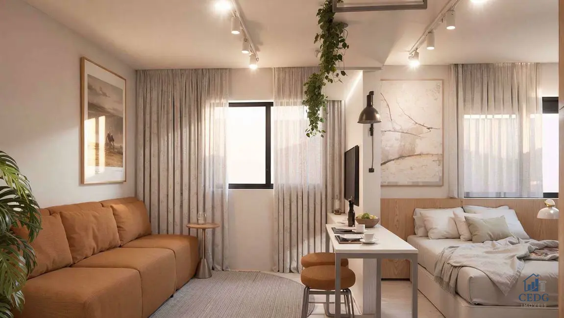 Apartamento com 1 quarto à venda, 22m2 em Boqueirão, Curitiba - PR - imagem 4 Foto 4 de Apartamento com 1 quarto à venda, 22m2 em Boqueirão, Curitiba - PR