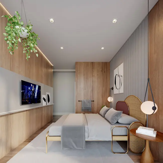Foto 8 de Apartamento com 1 quarto à venda, 47m2 em Alto da Glória, Curitiba - PR