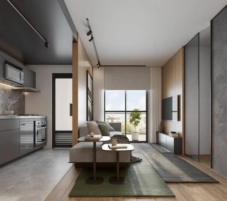 Apartamento com 2 quartos à venda, 99m2 em Centro, Curitiba - PR - imagem 8 Foto 8 de Apartamento com 2 quartos à venda, 99m2 em Centro, Curitiba - PR