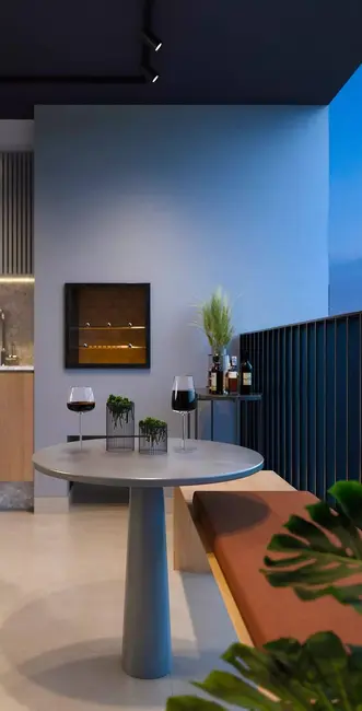 Apartamento com 1 quarto à venda, 31m2 em Portão, Curitiba - PR - imagem 5 Foto 5 de Apartamento com 1 quarto à venda, 31m2 em Portão, Curitiba - PR