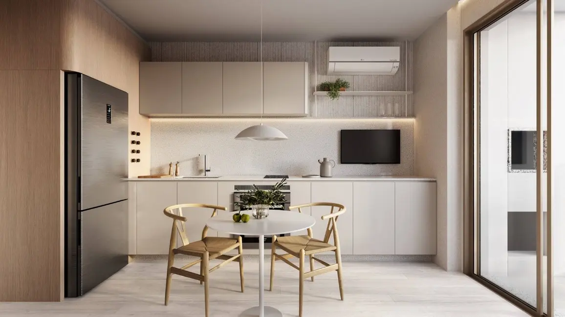 Foto 9 de Apartamento com 1 quarto à venda, 32m2 em Mercês, Curitiba - PR
