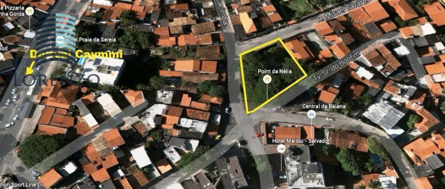 Foto 1 de Terreno / Lote à venda, 1000m2 em Itapuã, Salvador - BA