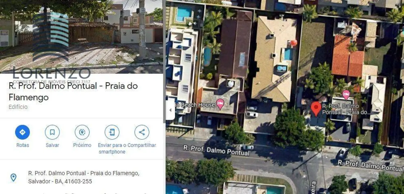Foto 3 de Terreno / Lote à venda, 700m2 em Praia do Flamengo, Salvador - BA