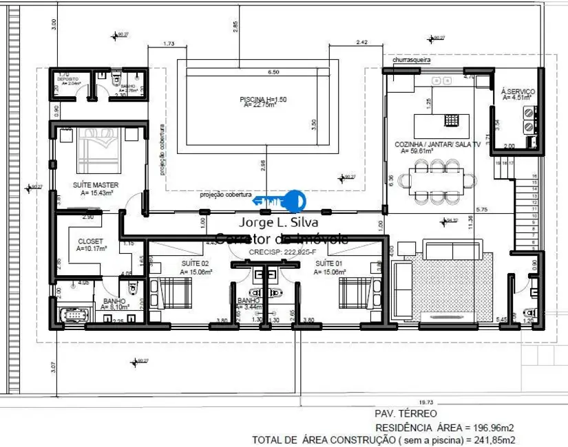 Foto 2 de Casa com 4 quartos à venda, 318m2 em Alpes dos Araçás (Jordanésia), Cajamar - SP