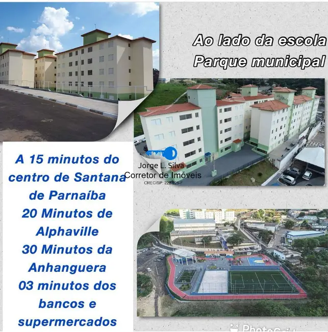 Foto 2 de Apartamento com 2 quartos à venda, 49m2 em Vila Poupança, Santana De Parnaiba - SP