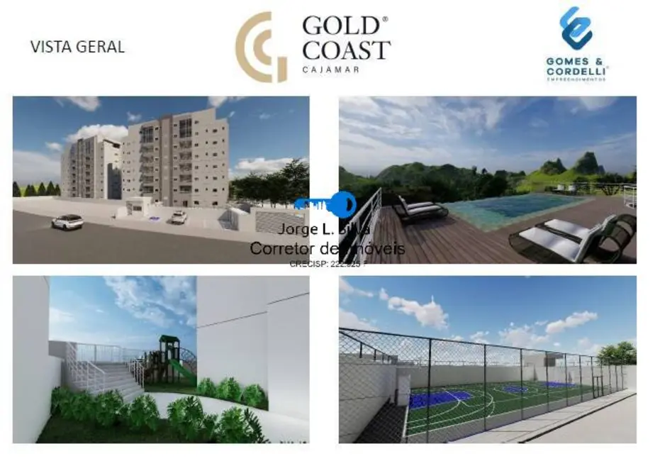 Foto 2 de Apartamento com 3 quartos à venda, 104m2 em Portais (Polvilho), Cajamar - SP