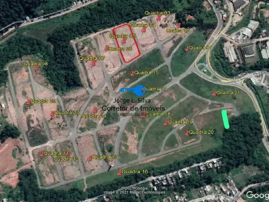 Foto 2 de Terreno / Lote à venda, 285m2 em Chácara Jaguari (Fazendinha), Santana De Parnaiba - SP