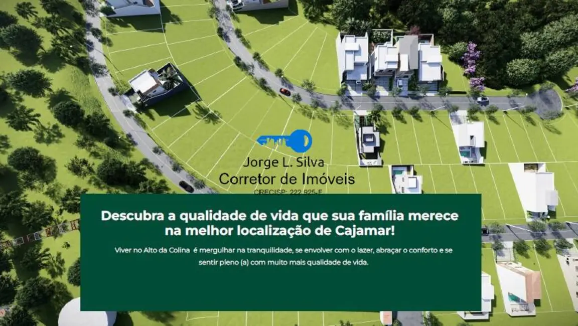 Lote de Condomínio à venda, 208m2 em Paraíso (Polvilho), Cajamar - SP - imagem 6 Foto 6 de Lote de Condomínio à venda, 208m2 em Paraíso (Polvilho), Cajamar - SP