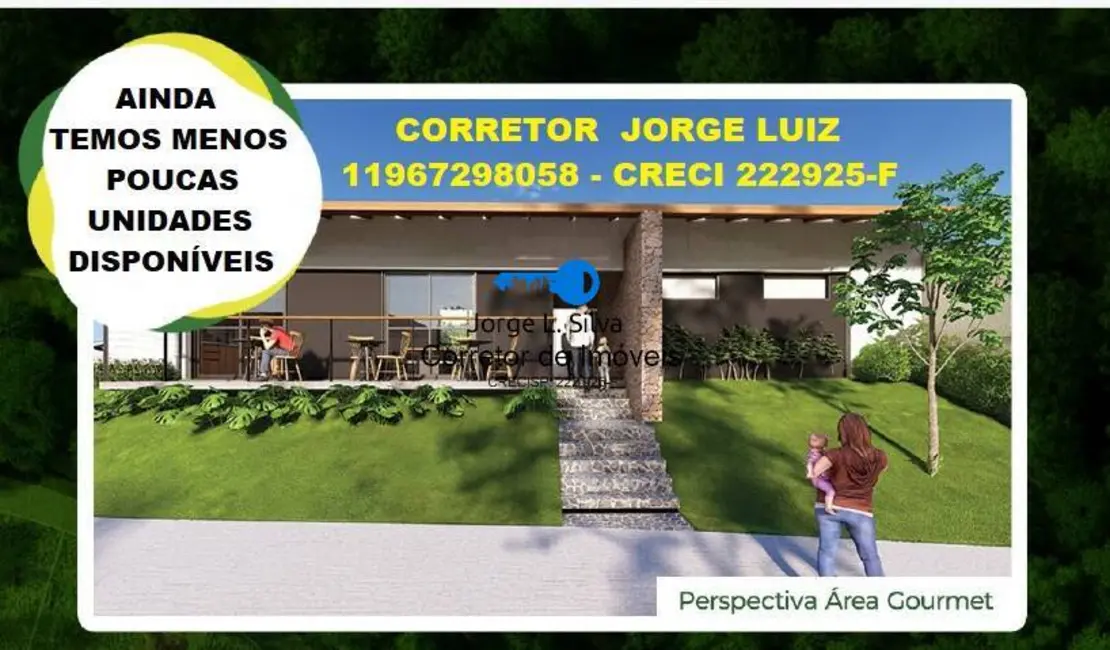 Foto 3 de Lote de Condomínio à venda, 250m2 em Paraíso (Polvilho), Cajamar - SP