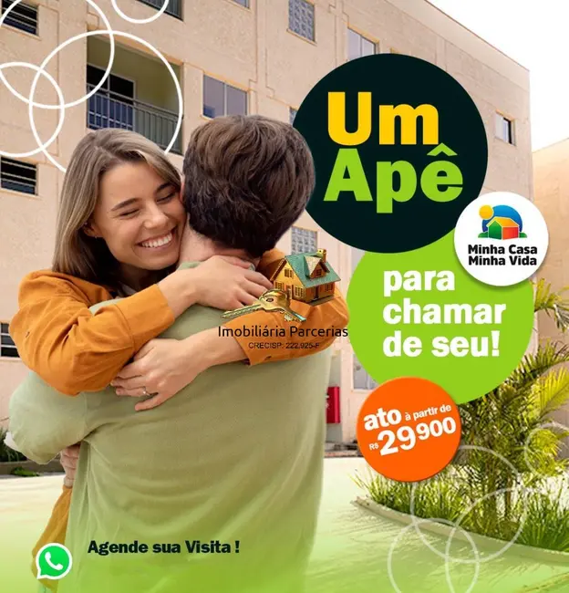 Apartamento com 2 quartos à venda, 50m2 em Aldeia do Sol (Polvilho), Cajamar - SP - imagem 1 Foto 1 de Apartamento com 2 quartos à venda, 50m2 em Aldeia do Sol (Polvilho), Cajamar - SP