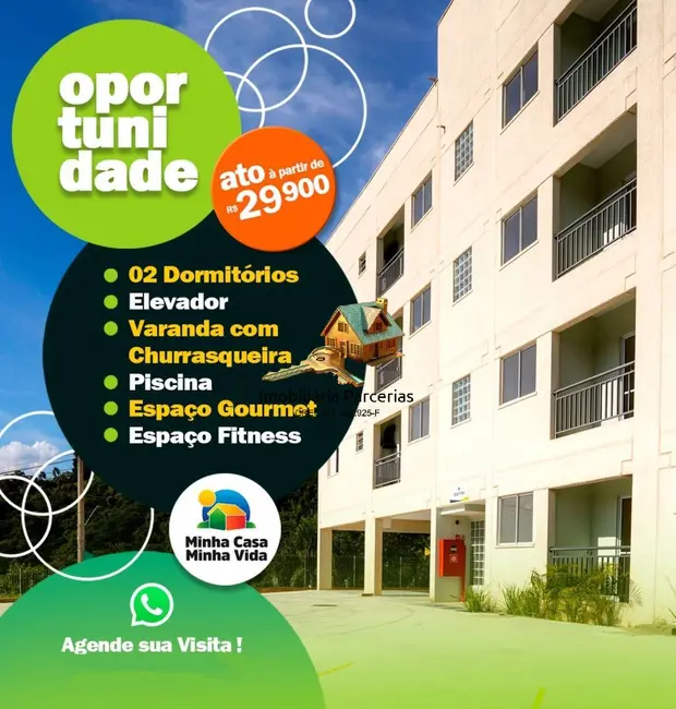 Apartamento com 2 quartos à venda, 50m2 em Aldeia do Sol (Polvilho), Cajamar - SP - imagem 3 Foto 3 de Apartamento com 2 quartos à venda, 50m2 em Aldeia do Sol (Polvilho), Cajamar - SP