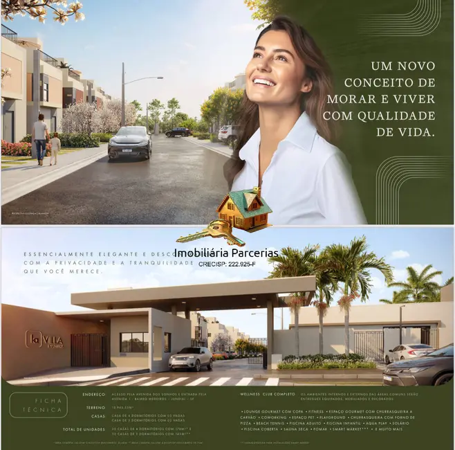 Foto 8 de Casa de Condomínio com 4 quartos à venda e para alugar, 145m2 em Medeiros, Jundiai - SP