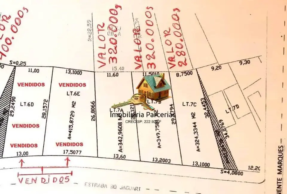 Foto 8 de Terreno / Lote à venda, 324m2 em Cidade São Pedro - Gleba B, Santana De Parnaiba - SP