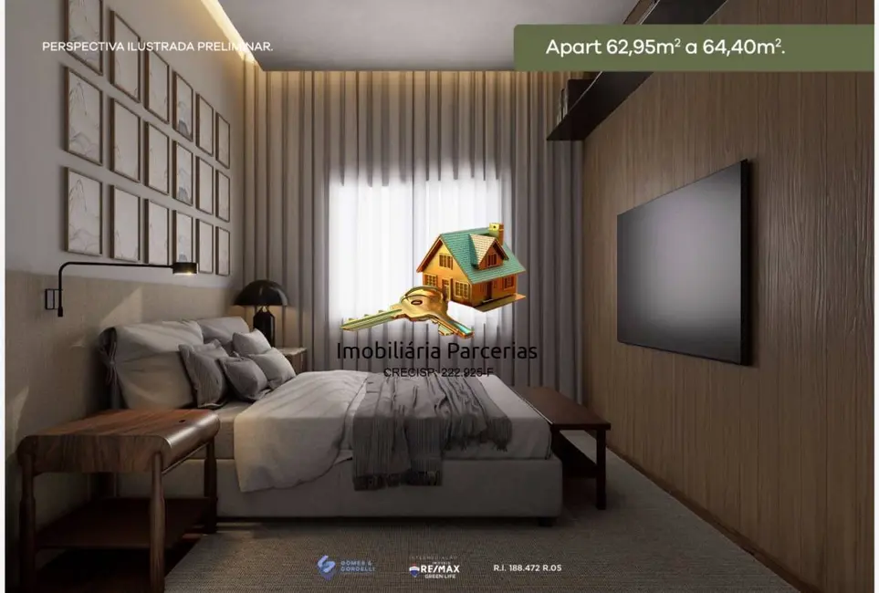 Foto 9 de Apartamento com 2 quartos à venda, 60m2 em Portais (Polvilho), Cajamar - SP