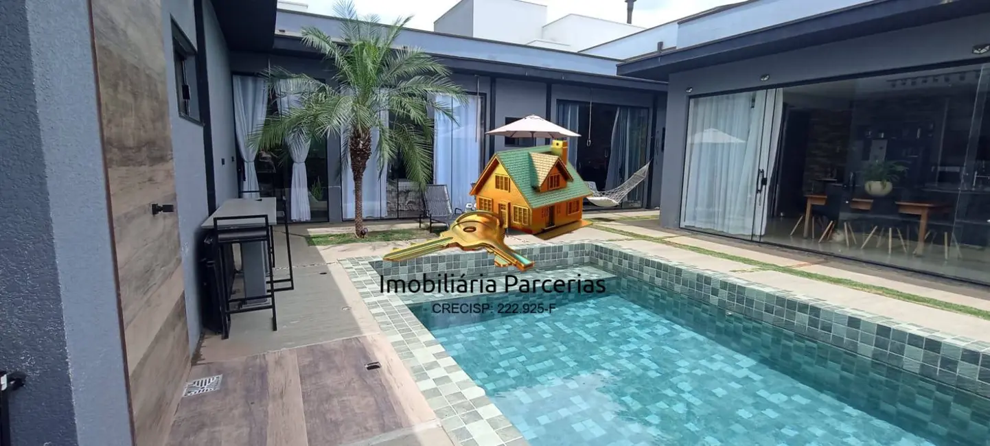 Casa de Condomínio com 3 quartos à venda, 224m2 em Indaiatuba - SP - imagem 1 Foto 1 de Casa de Condomínio com 3 quartos à venda, 224m2 em Indaiatuba - SP