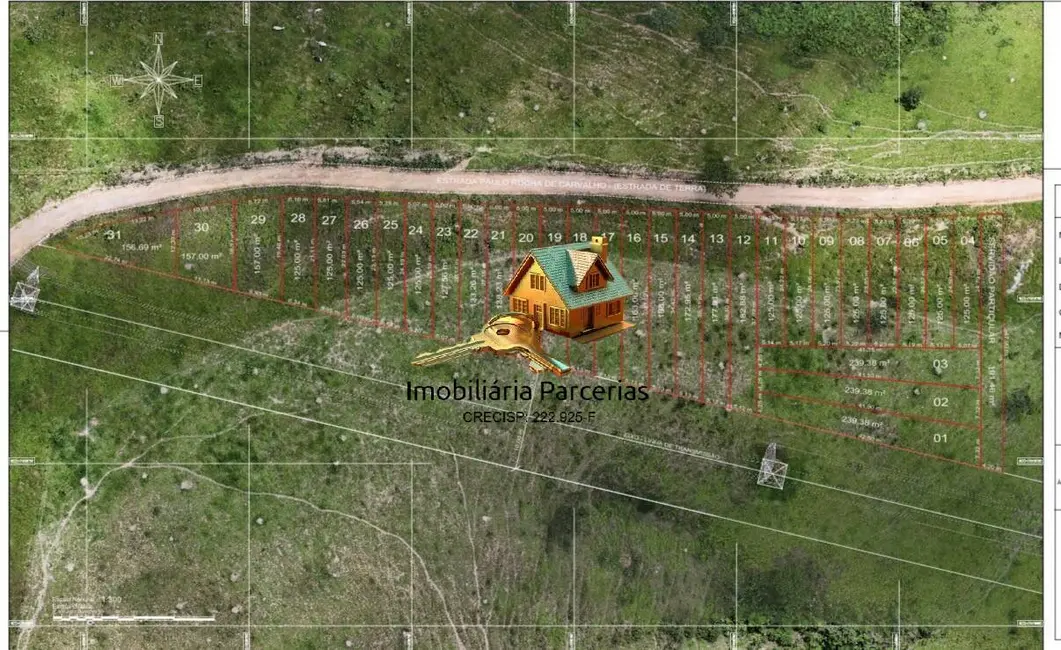 Foto 4 de Terreno / Lote à venda, 125m2 em Altos de Jordanésia (Jordanésia), Cajamar - SP