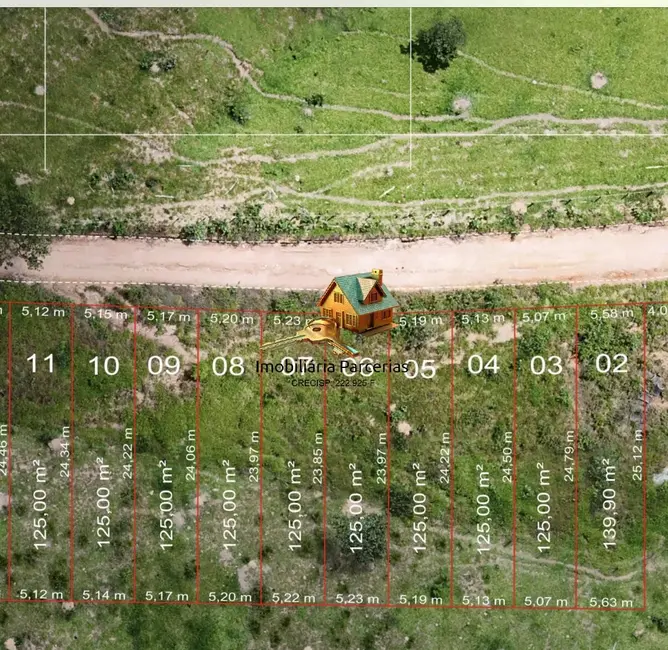 Foto 2 de Terreno / Lote à venda, 125m2 em Altos de Jordanésia (Jordanésia), Cajamar - SP