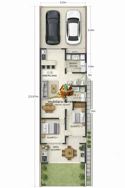 Foto 1 de Terreno / Lote à venda, 125m2 em Altos de Jordanésia (Jordanésia), Cajamar - SP