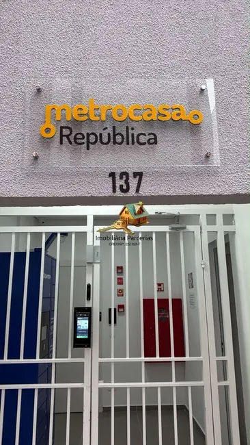 Foto 1 de Apartamento com 1 quarto para alugar, 18m2 em República, São Paulo - SP