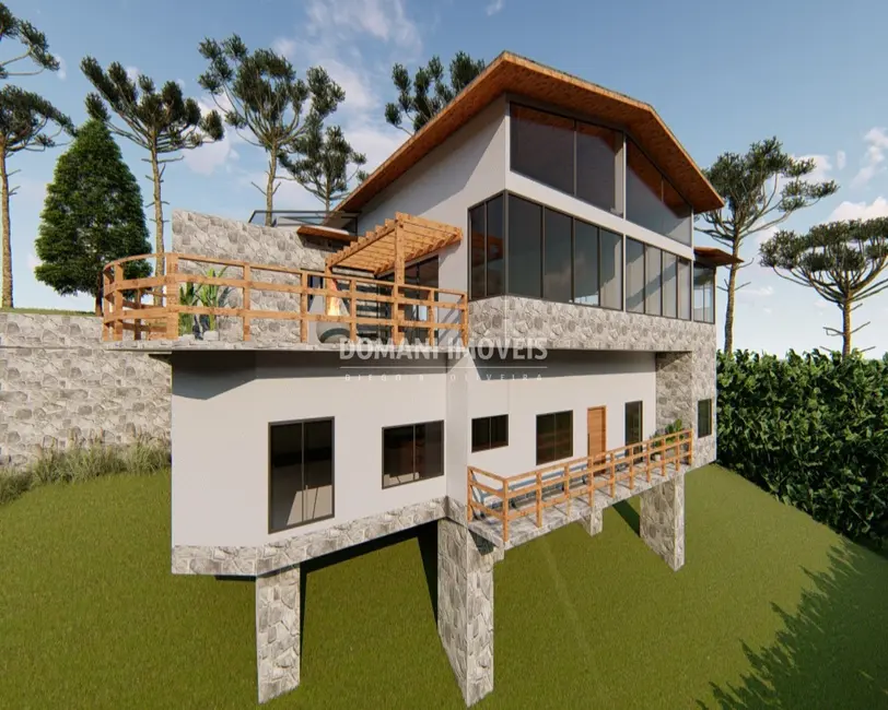 Foto 1 de Terreno / Lote à venda, 1110m2 em Campos Do Jordao - SP