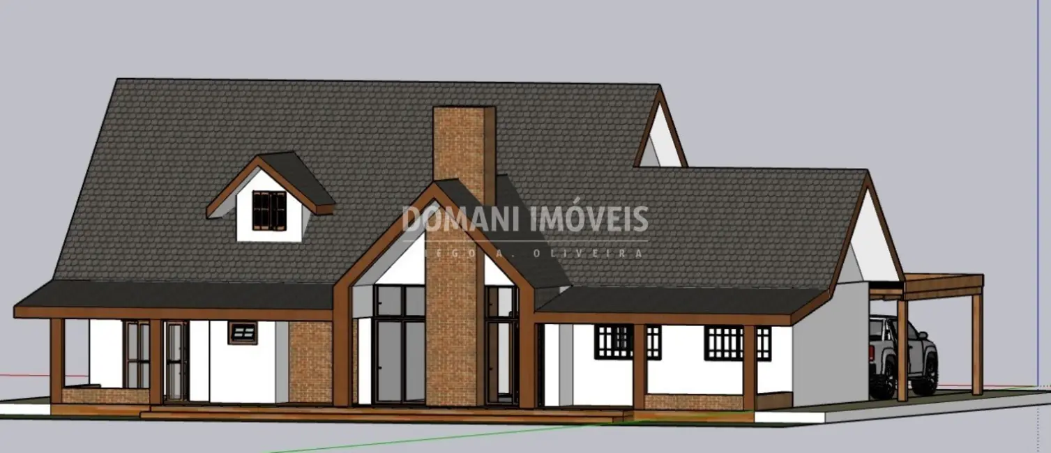 Foto 2 de Casa com 3 quartos à venda, 250m2 em Campos Do Jordao - SP