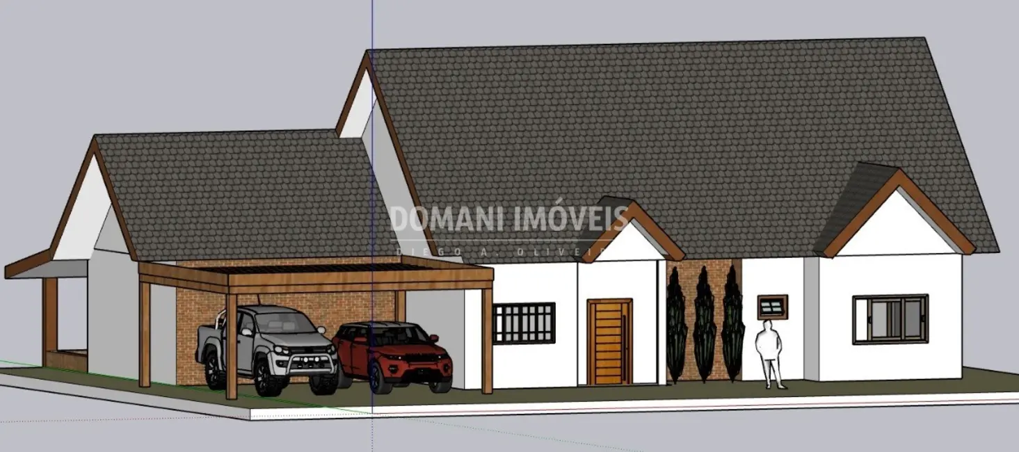 Foto 1 de Casa com 3 quartos à venda, 250m2 em Campos Do Jordao - SP