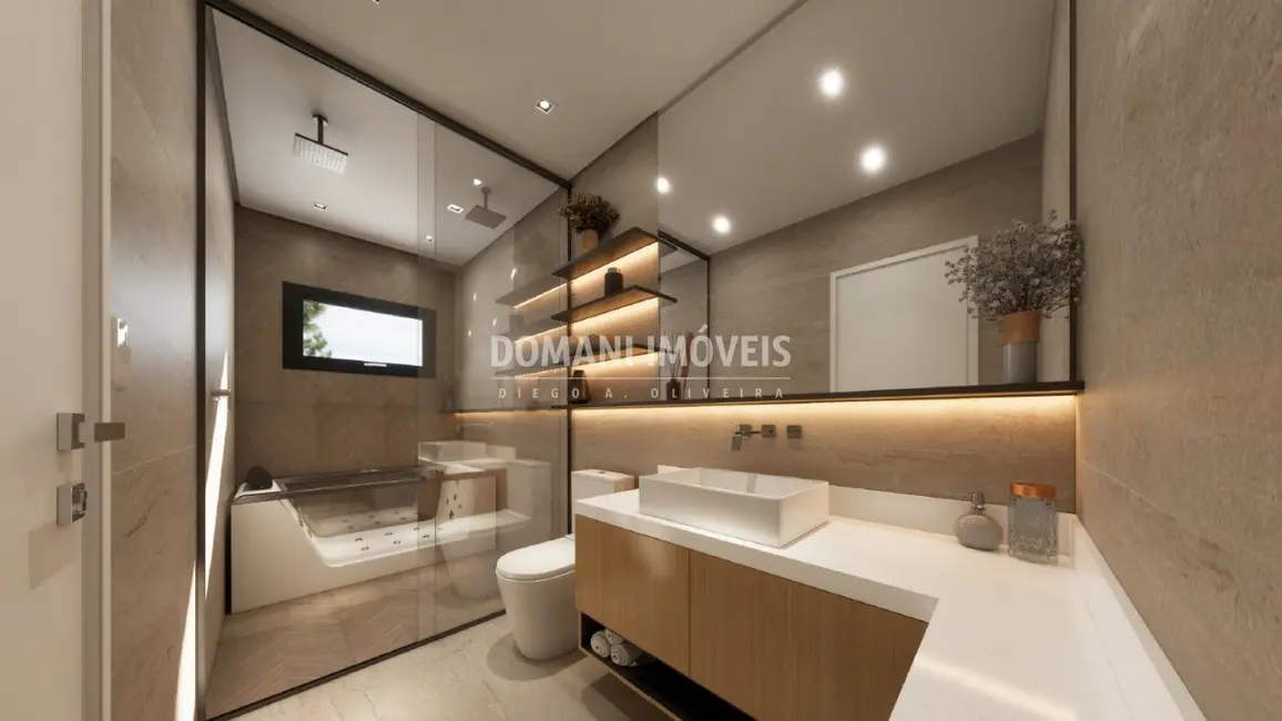 Apartamento com 3 quartos à venda, 115m2 em Campos Do Jordao - SP - imagem 9 Foto 9 de Apartamento com 3 quartos à venda, 115m2 em Campos Do Jordao - SP