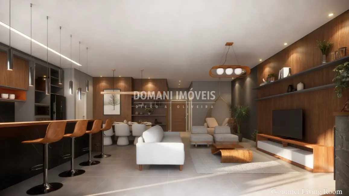 Apartamento com 3 quartos à venda, 115m2 em Campos Do Jordao - SP - imagem 6 Foto 6 de Apartamento com 3 quartos à venda, 115m2 em Campos Do Jordao - SP