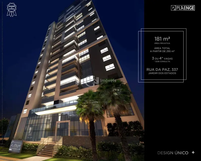 Foto 1 de Apartamento com 3 quartos à venda, 181m2 em Jardim dos Estados, Campo Grande - MS