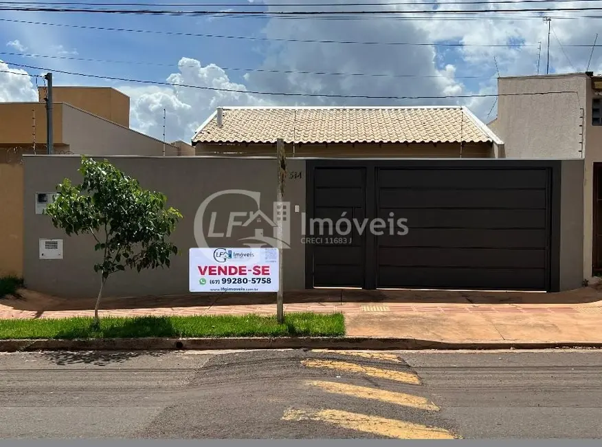Foto 1 de Casa com 3 quartos à venda, 103m2 em Ary Abussafi de Lima, Campo Grande - MS