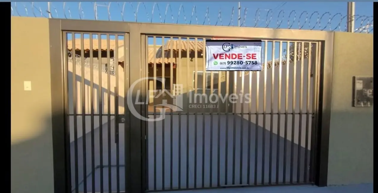 Casa com 2 quartos à venda, 78m2 em Jardim Colúmbia, Campo Grande - MS - imagem 1 Foto 1 de Casa com 2 quartos à venda, 78m2 em Jardim Colúmbia, Campo Grande - MS