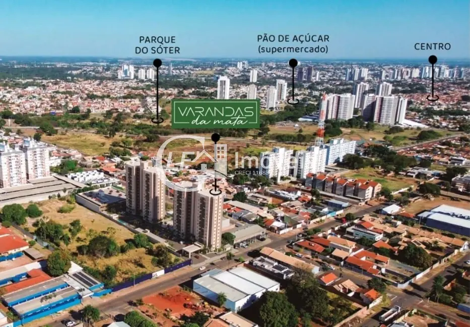 Apartamento com 2 quartos à venda, 55m2 em Mata do Jacinto, Campo Grande - MS - imagem 3 Foto 3 de Apartamento com 2 quartos à venda, 55m2 em Mata do Jacinto, Campo Grande - MS