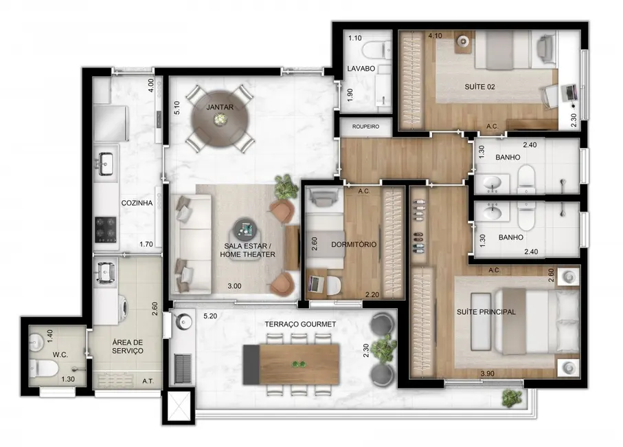 Foto 2 de Apartamento com 3 quartos à venda, 100m2 em Vila Progredior, São Paulo - SP