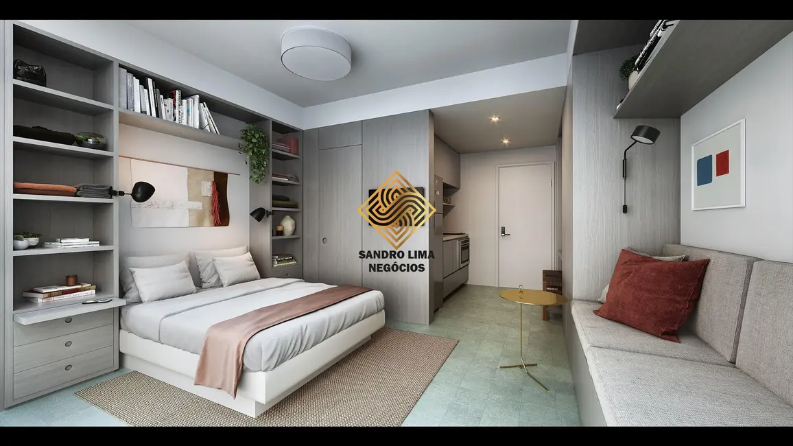 Apartamento com 1 quarto à venda, 30m2 em Jardim Paulistano, São Paulo - SP - imagem 1 Foto 1 de Apartamento com 1 quarto à venda, 30m2 em Jardim Paulistano, São Paulo - SP