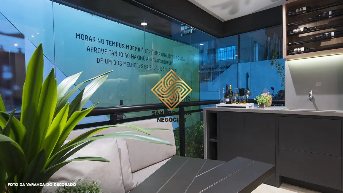 Apartamento com 2 quartos à venda, 52m2 em Moema, São Paulo - SP - imagem 3 Foto 3 de Apartamento com 2 quartos à venda, 52m2 em Moema, São Paulo - SP