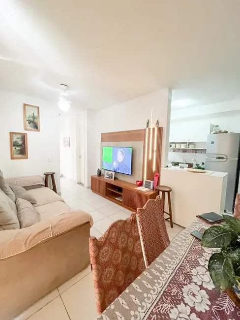 Foto 2 de Apartamento com 3 quartos à venda, 62m2 em Praia da Baleia, Serra - ES