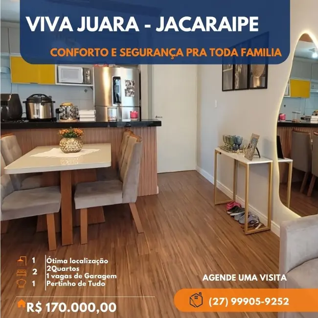 Apartamento com 2 quartos à venda, 45m2 em Estância Monazítica, Serra - ES - imagem 1 Foto 1 de Apartamento com 2 quartos à venda, 45m2 em Estância Monazítica, Serra - ES