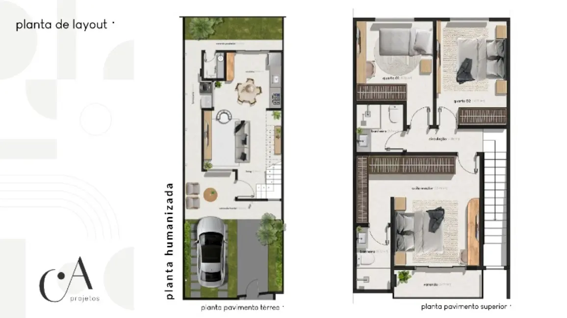 Casa com 3 quartos à venda, 121m2 em Castelândia, Serra - ES - imagem 2 Foto 2 de Casa com 3 quartos à venda, 121m2 em Castelândia, Serra - ES
