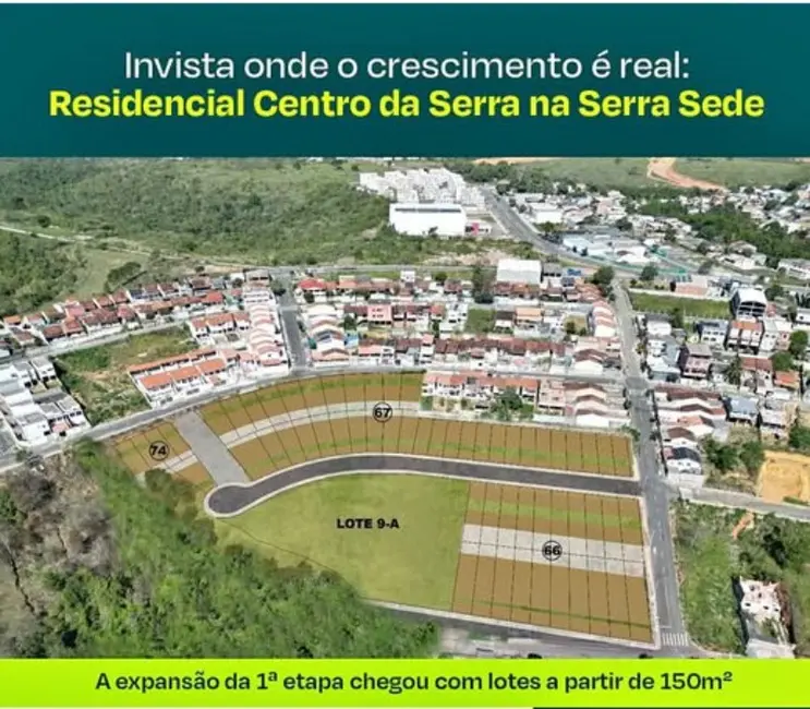 Terreno / Lote à venda, 150m2 em Residencial Centro da Serra, Serra - ES - imagem 3 Foto 3 de Terreno / Lote à venda, 150m2 em Residencial Centro da Serra, Serra - ES