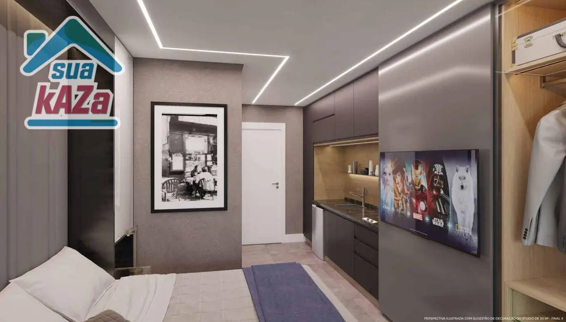 Foto 2 de Apartamento com 1 quarto à venda, 30m2 em Ipiranga, São Paulo - SP