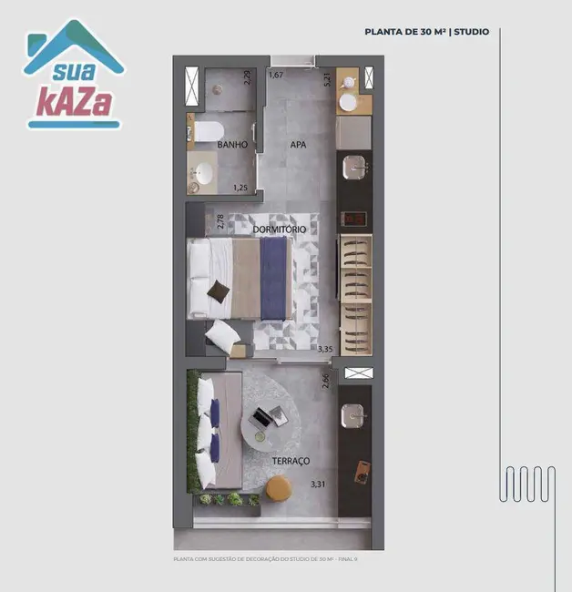 Apartamento com 1 quarto à venda, 30m2 em Ipiranga, São Paulo - SP - imagem 3 Foto 3 de Apartamento com 1 quarto à venda, 30m2 em Ipiranga, São Paulo - SP