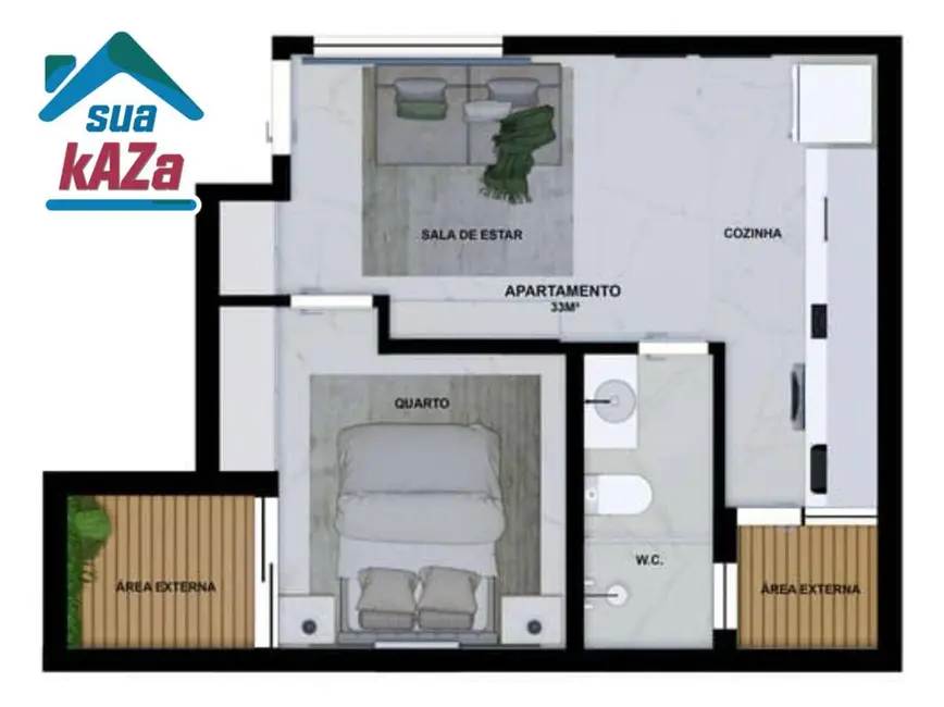 Foto 7 de Apartamento com 2 quartos à venda e para alugar, 34m2 em Ipiranga, São Paulo - SP