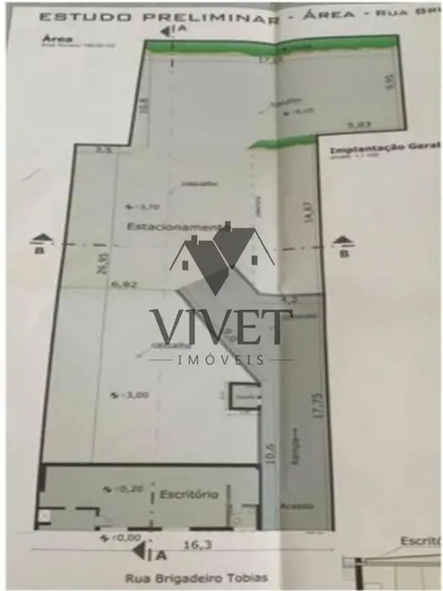 Foto 2 de Terreno / Lote à venda, 720m2 em Centro, Sorocaba - SP